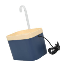 1,5 L Boquilla de codo para fuente Azul mar profundo 11x13x15,5