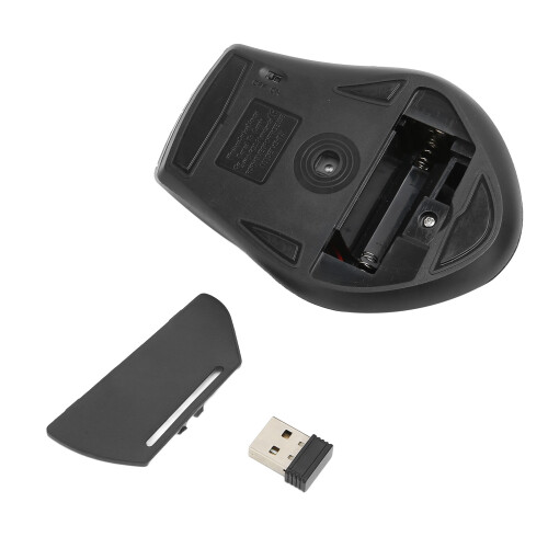 Ratón óptico inalámbrico 2.4GHz 800/1600 DPI 6 botones 2