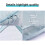 8-teiliges Reise-Set, Schuhbeutel 3423 cm, Blau 4