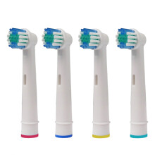 4er-Set Pro Elektrische Zahnbürstenköpfe W/B 140x60x10mm
