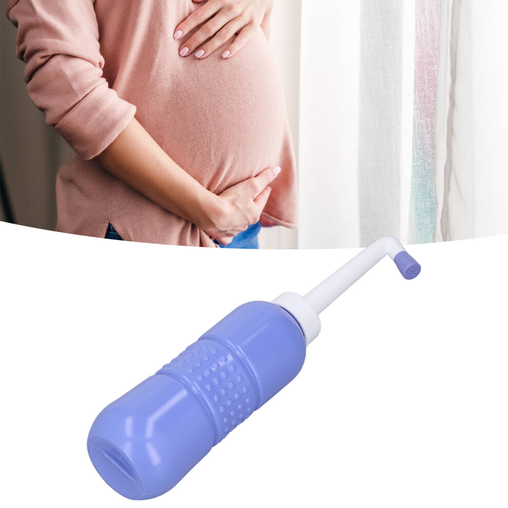 Portable Handheld Bidet Water Bottle Sprayer 650Ml Large Capacity Squeeze Hygiene Cleaning For Perineum Butt Blue 8471321156707