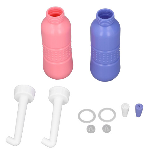 2 piezas bidé portátil de mano 450 ml 29,5 cm EVA PP 1