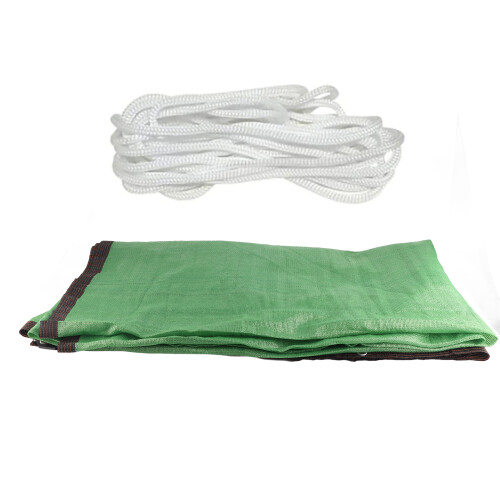 Toldo de sombra 200 g verde 2x4 m / 6.6x13.1 ft 1