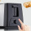 BH 002 Automatic Toaster Multifunctional 2 Slice Toaster Home Breakfast Machine AC 6