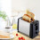 BH 002 Automatic Toaster Multifunctional 2 Slice Toaster Home Breakfast Machine AC 5