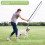 Flirt Pole Toy Multipurpose Retractable Training Interactive Toy Flirt Pole for Small Medium Large Dogs 9