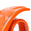 Klebebandabroller-Pistole mit Cutter, 6,0 cm, orange 6