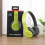 Faltbares Bluetooth-Headset kräftiger Bass grün 2