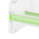 Grüner ABS Transparent Washi-Tape-Spender-2 Rollen 5