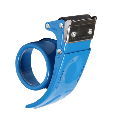 Packband-Schneider 6,0 cm blau Metall/Plastik 2