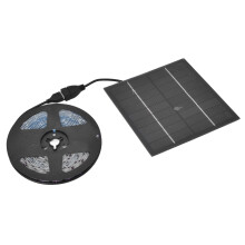 Tira de luz de cultivo solar 2835 5W, 1 m, 14,5 x 14,5 x 2 cm