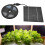 Modelo 5W Solar Grow Strip 14.5x14.5x2 cm negro 14