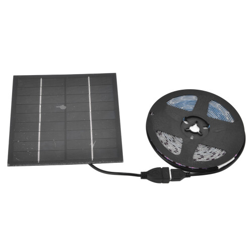 Modelo 5W Solar Grow Strip 14.5x14.5x2 cm negro 1