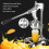 Manual Press Juicer Stainless Steel Separate Design Hand Pressed Juicer Fruit Squeezer with U Shaped Base 12