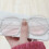 Brille mit großem Rahmen 0 Dioptrien Transparent Weiß 5