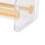 Dispensador de cinta washi, 2 barras dentadas, ABS, amarillo 5