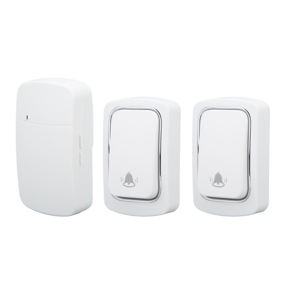 Self Powered Doorbell Set 2 Transmitter Long Range 38 Ringtones Battery Free For Home Villa Ac 9401321168393
