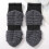 Herren 3 Paar Wandersocken, Größe S/M/L, Schwarz/Weiß 7