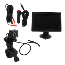 5-Zoll Babysitz-Monitor HD-Bildschirm Wasserdichte Rückfahrkamera für Auto, Lkw, SUV