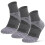 Herren 3 Paar Baumwollsocken Schwarz Größe 39-42 3