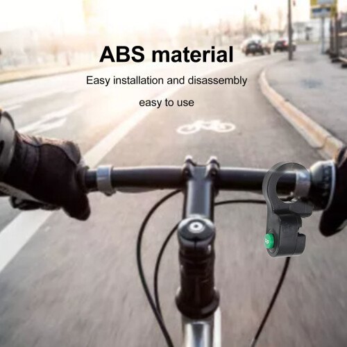 Interruptor de bocina para bicicleta – Tipo táctil – ABS – Negro 2