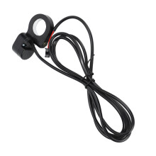Interruptor de bocina para bicicleta – Tipo táctil – ABS – Negro