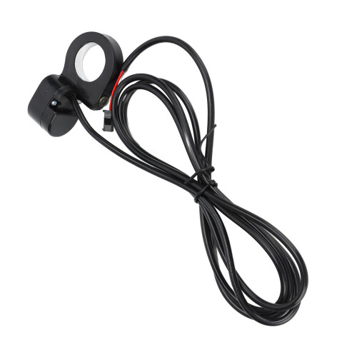 Interruptor de bocina para bicicleta – Tipo táctil – ABS – Negro