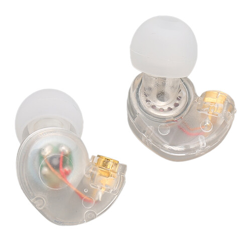 Audífonos MMCX transparentes para SE215/SE315/SE535 2