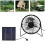 Set de panel solar mini 14,5 x 14,5 cm, ventilador USB 5V 2,5W 1