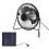 Set de panel solar mini 14,5 x 14,5 cm, ventilador USB 5V 2,5W 14