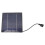 Set de panel solar mini 14,5 x 14,5 cm, ventilador USB 5V 2,5W 6