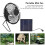 Set de panel solar mini 14,5 x 14,5 cm, ventilador USB 5V 2,5W 10