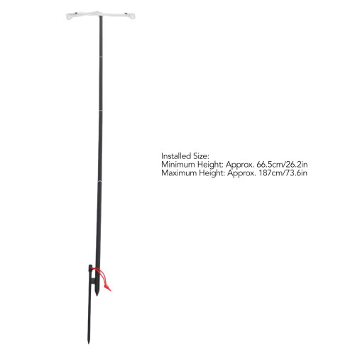 Soporte plegable para linterna - Ligero 66.5-187cm 1