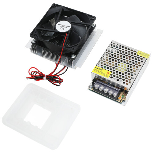 Peltier Kühlgerät DIY Kit 12VDC Netzteil ABS 1