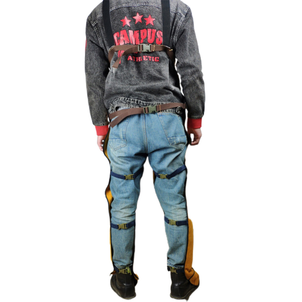 Professional Welding Apron Leather Welder Clothes Carpenter Blacksmith Garden Worker Britches Trousers Cloths 8791321172935