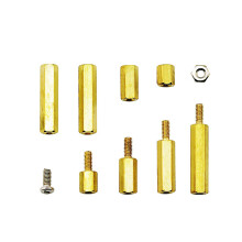 180 Stück M2.5 Messing- und Edelstahl-Sechskant-Abstandshalter-Set 20x11.2x3.8