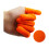 100 Stück Latex-Fingerlinge 6,4 x 2,1 cm, Natur 3