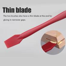 4pcs/set Woodworking Glue Brush Tool Kit Silicone Brush Durable Wood Gluing Woodworking Tools