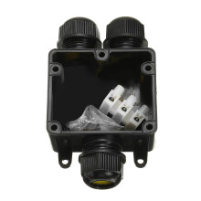 IP68 3-Wege-Stecker 24 A 450 V 7,1  6,3  3,6 cm Gelb