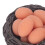 Harz 1:12 Puppenhaus-Nest mit Mini-Eiern 3,3  1,2 cm 3