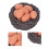 Harz 1:12 Puppenhaus-Nest mit Mini-Eiern 3,3  1,2 cm 16