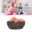 Harz 1:12 Puppenhaus-Nest mit Mini-Eiern 3,3  1,2 cm 13