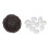 Naturharz 1:12 Nest mit Eiern, 3,3  1,2 cm 1