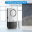 Sensor de alarma para puerta y ventana LR443, 4.5V 11.56.54.5 9