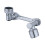 Extensor de grifo giratorio de 1080 24/22/20 mm Plateado 3