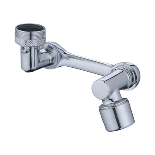 Extensor de grifo giratorio de 1080 24/22/20 mm Plateado 2