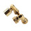 1080 Extensor de grifo de latón dorado 24/22/20mm 195g 8