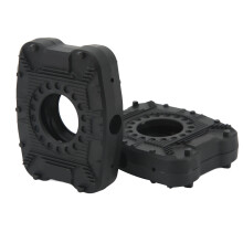 Schwarzer Clipless-Pedal-zu-Flachpedal-Konverter, 154 g