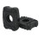 Schwarzer Clipless-Pedal-zu-Flachpedal-Konverter, 154 g 1
