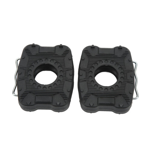 Schwarzer Clipless-Pedal-zu-Flachpedal-Konverter, 154 g 1